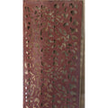 Garden Screen Floral Rust