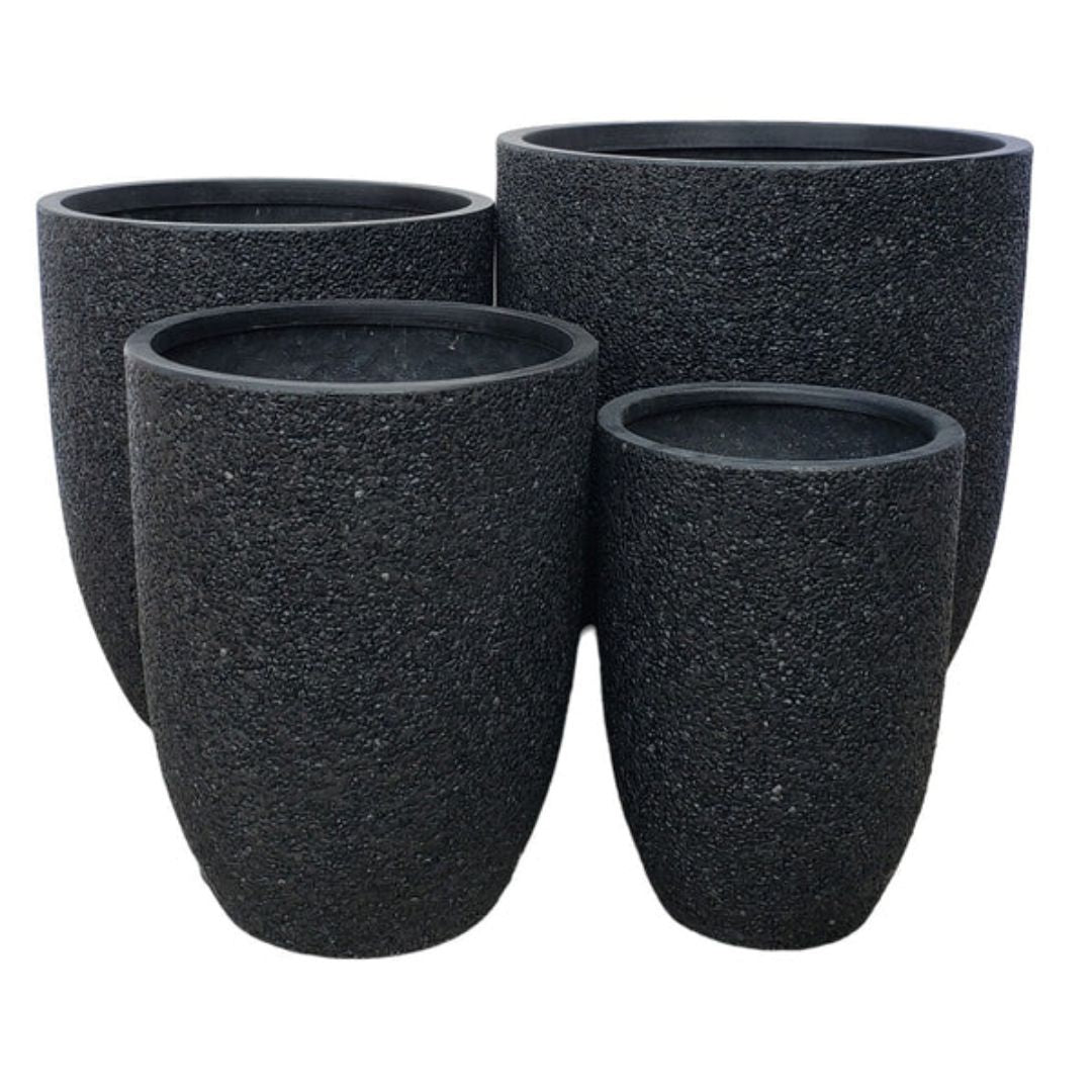Chambers U Pot Black Pebble [sz:medium Clr:black Pebble]