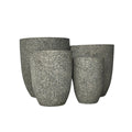 Chambers U Pot Dark Grey Pebble [sz:large Clr:dark Grey Pebble]