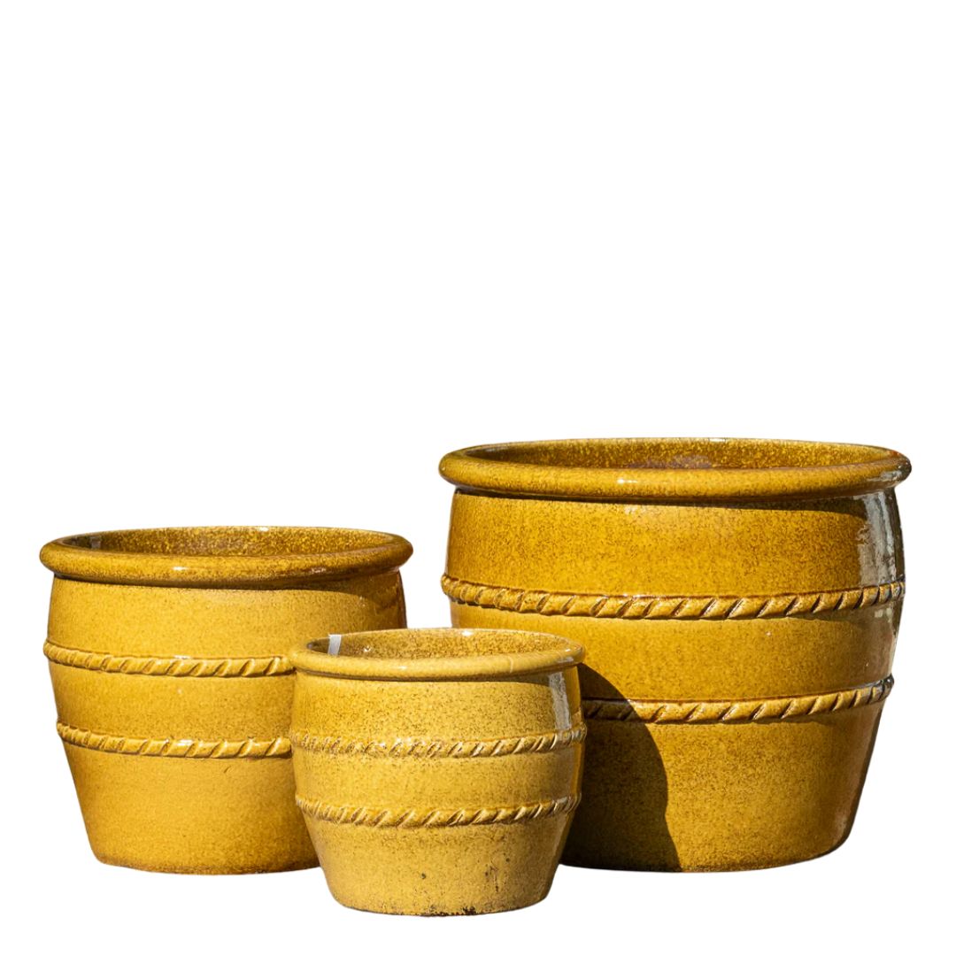 Mila Pot Mustard [sz:medium Clr:mustard]