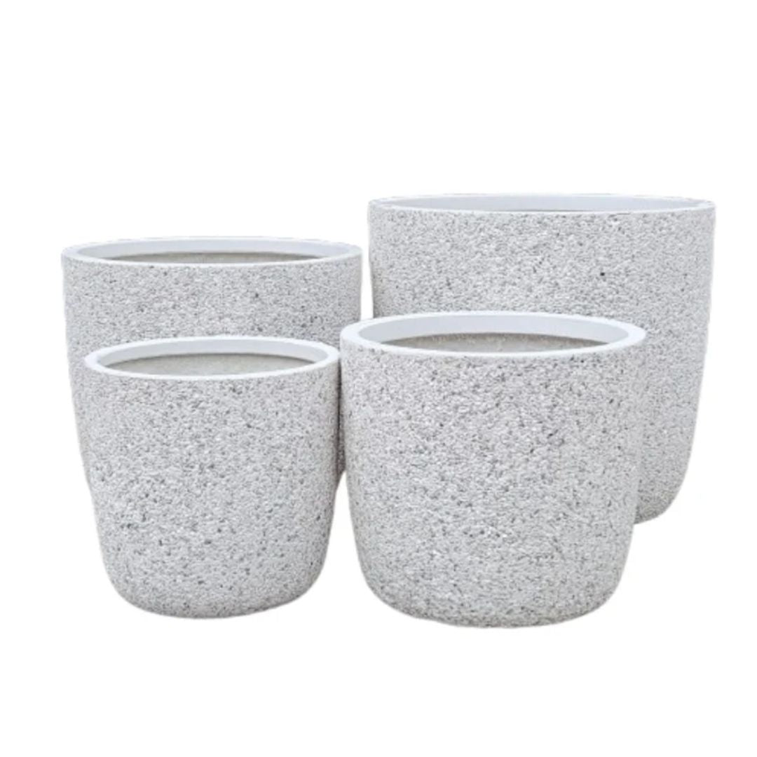 Northcote Pottery Prague Egg White Pebble [sz:medium Clr:white Pebble]