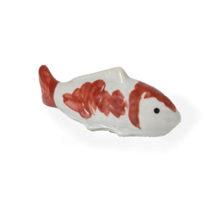 Floating Koi Goldfish Porcelain