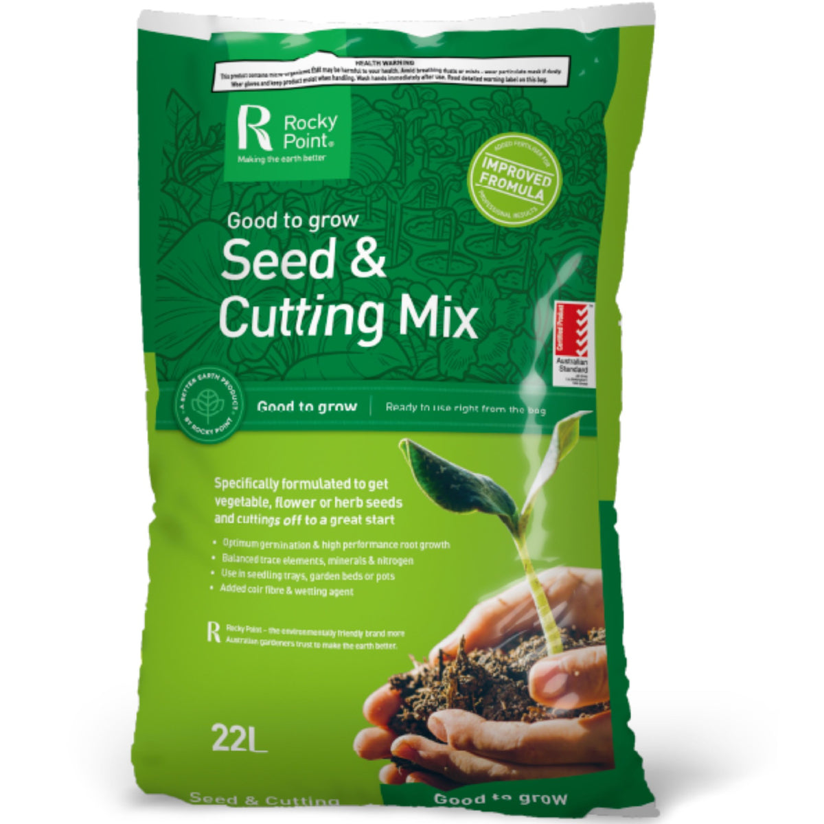 Rocky Point Seed & Cutting Mix 22lt – Lumpys Nursery & Landscape Yard