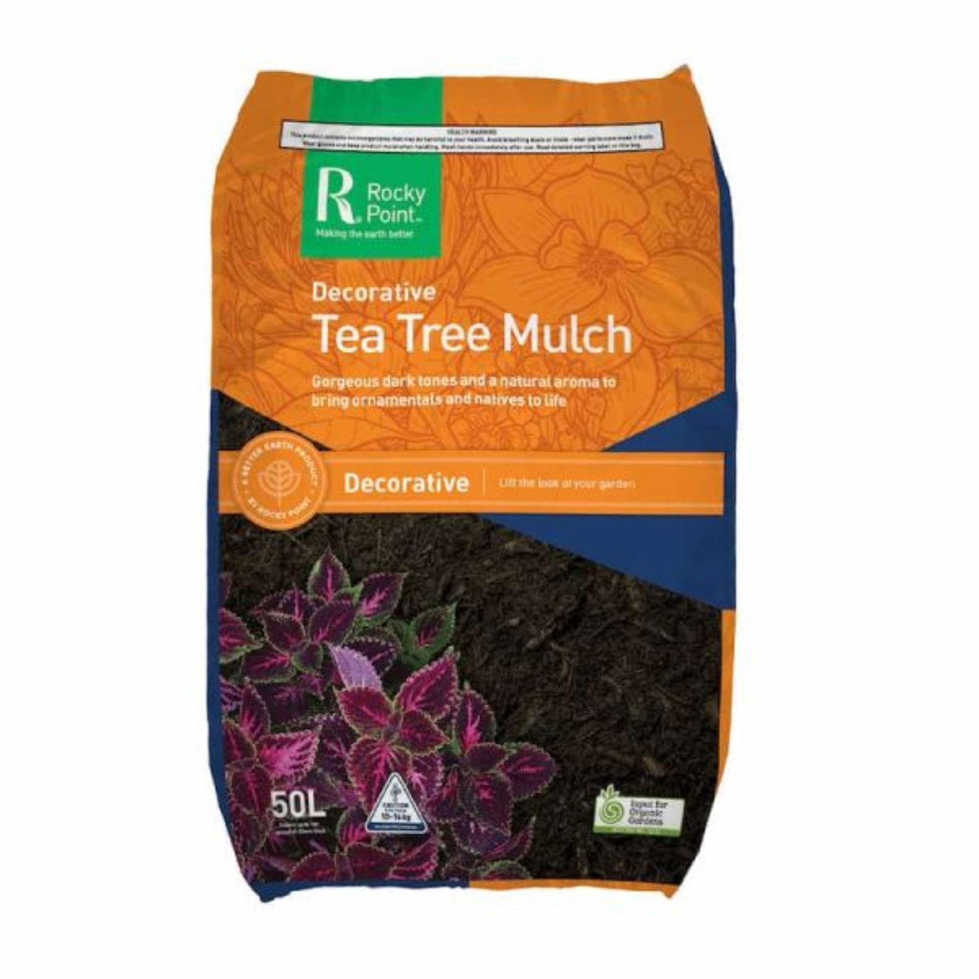Rocky Point Tea Tree Mulch 50lt