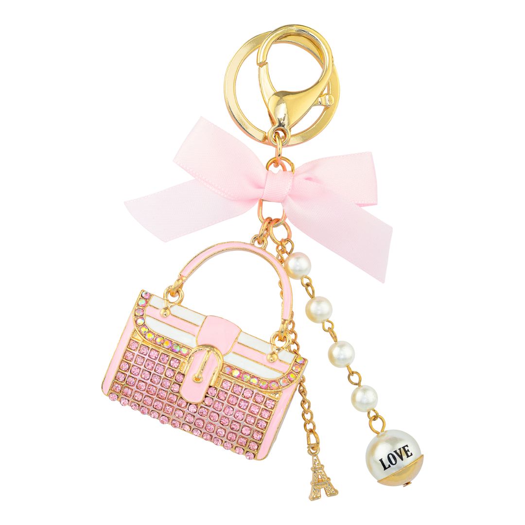 Key Ring - Clutch Pink