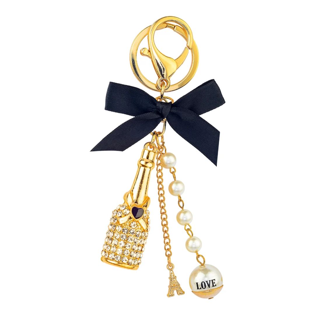 Key Ring - Wine Black