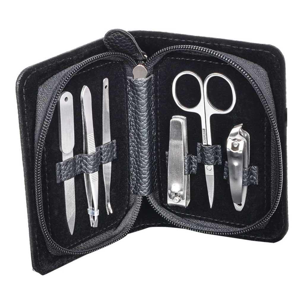 Men's Manicure Wallet - Black