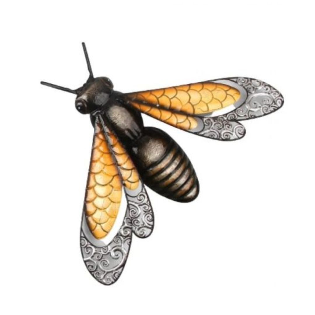Golden Bee Wall Art Large 42x6x30.5cm