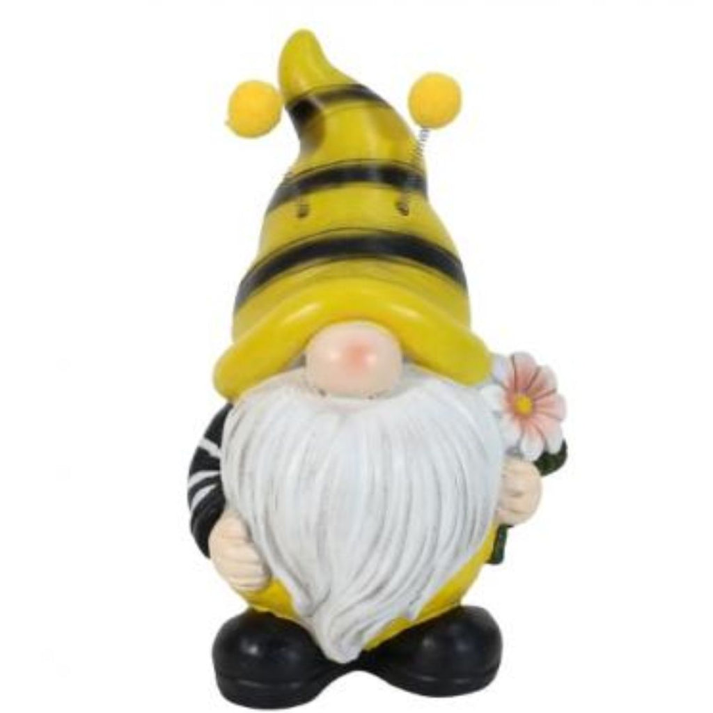 Flower Power Bee Gnome 140x110x230mm