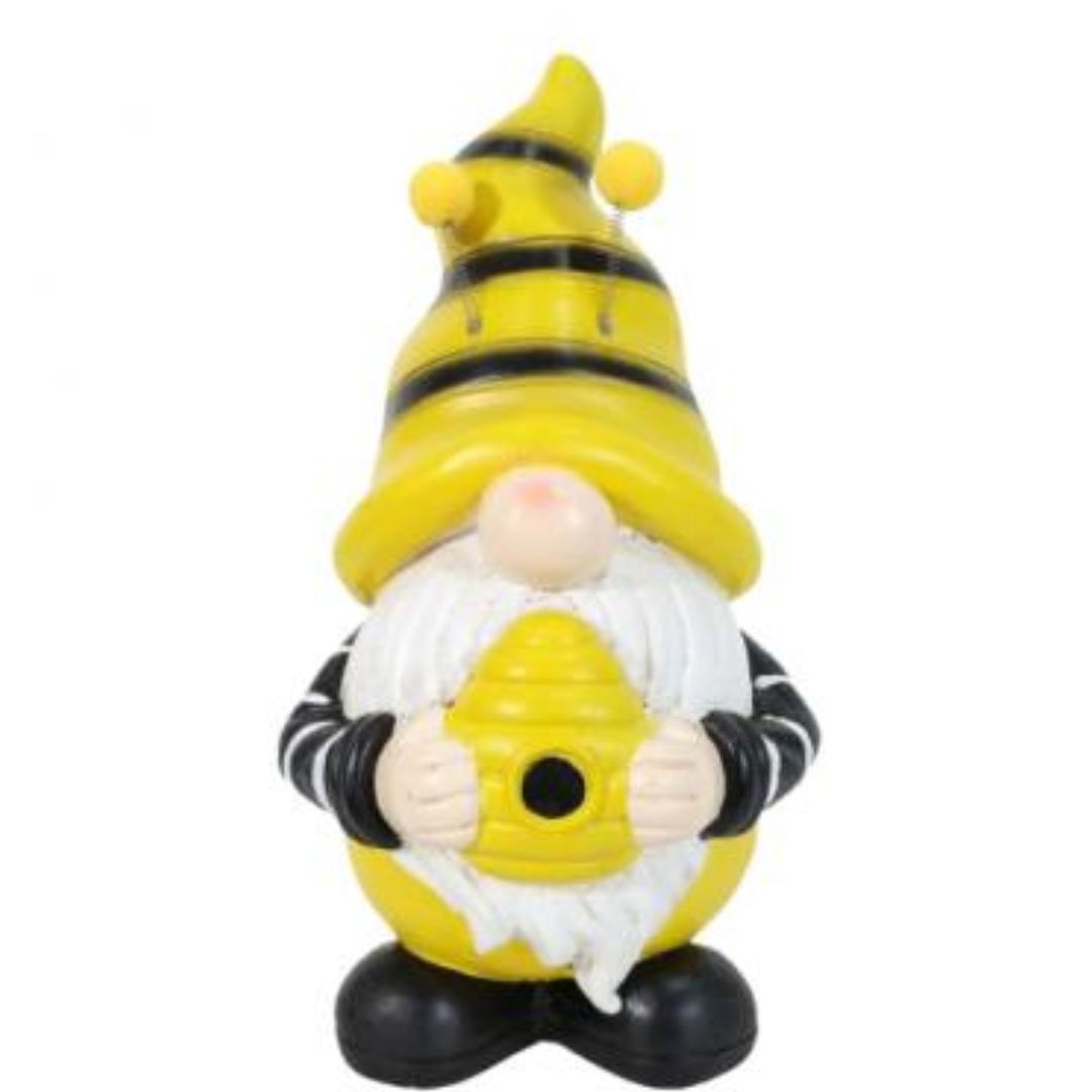 Bee Gnome With Hands On Honey Pot 155x140x295mm