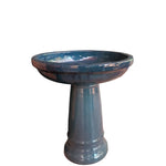 Load image into Gallery viewer, Ceramic Bird Baths - 4 Assorted Colours 46x60cm
