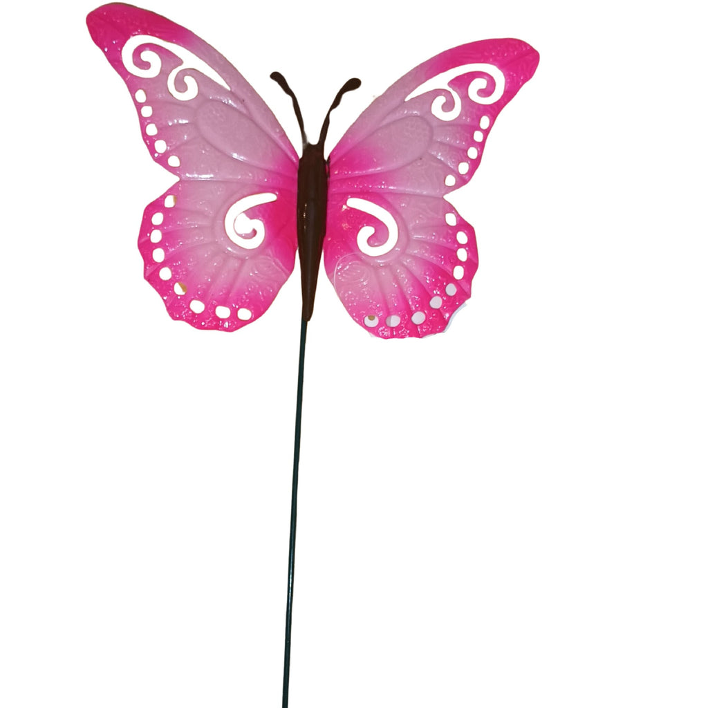 Stake Butterfly Bella - 4 Assorted Colours 19x14cm