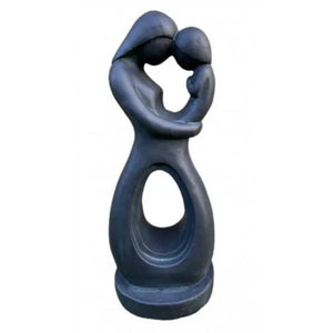 Mother With Child Abstract Statue 255x225x630mm