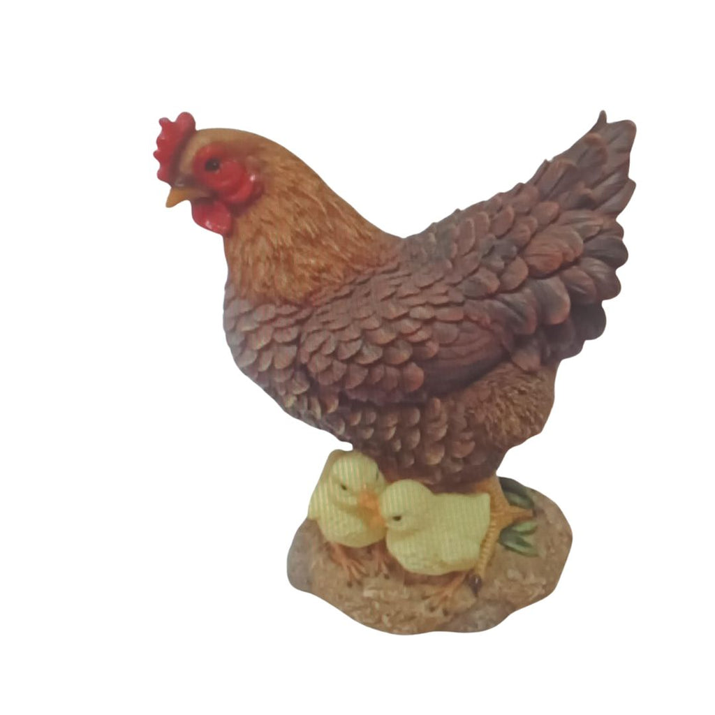 Chicken With Babies 180x120x220mm