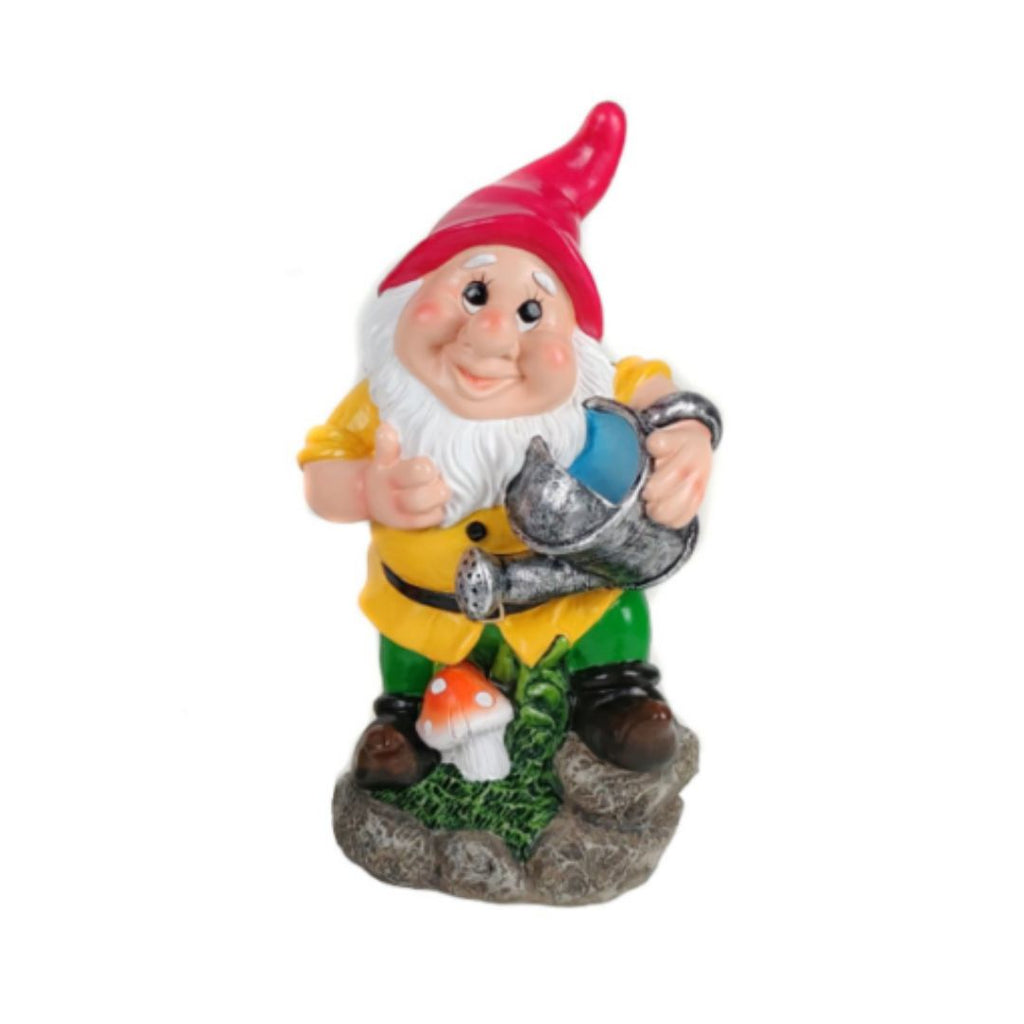 Gnome With Watering Can 16 X 14 X27cm