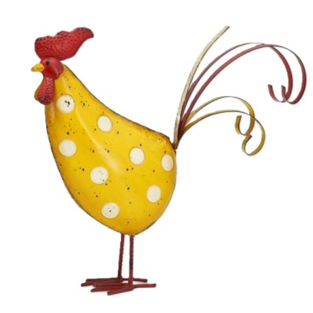 Rooster Decor Small - 35x9.5x35cm 