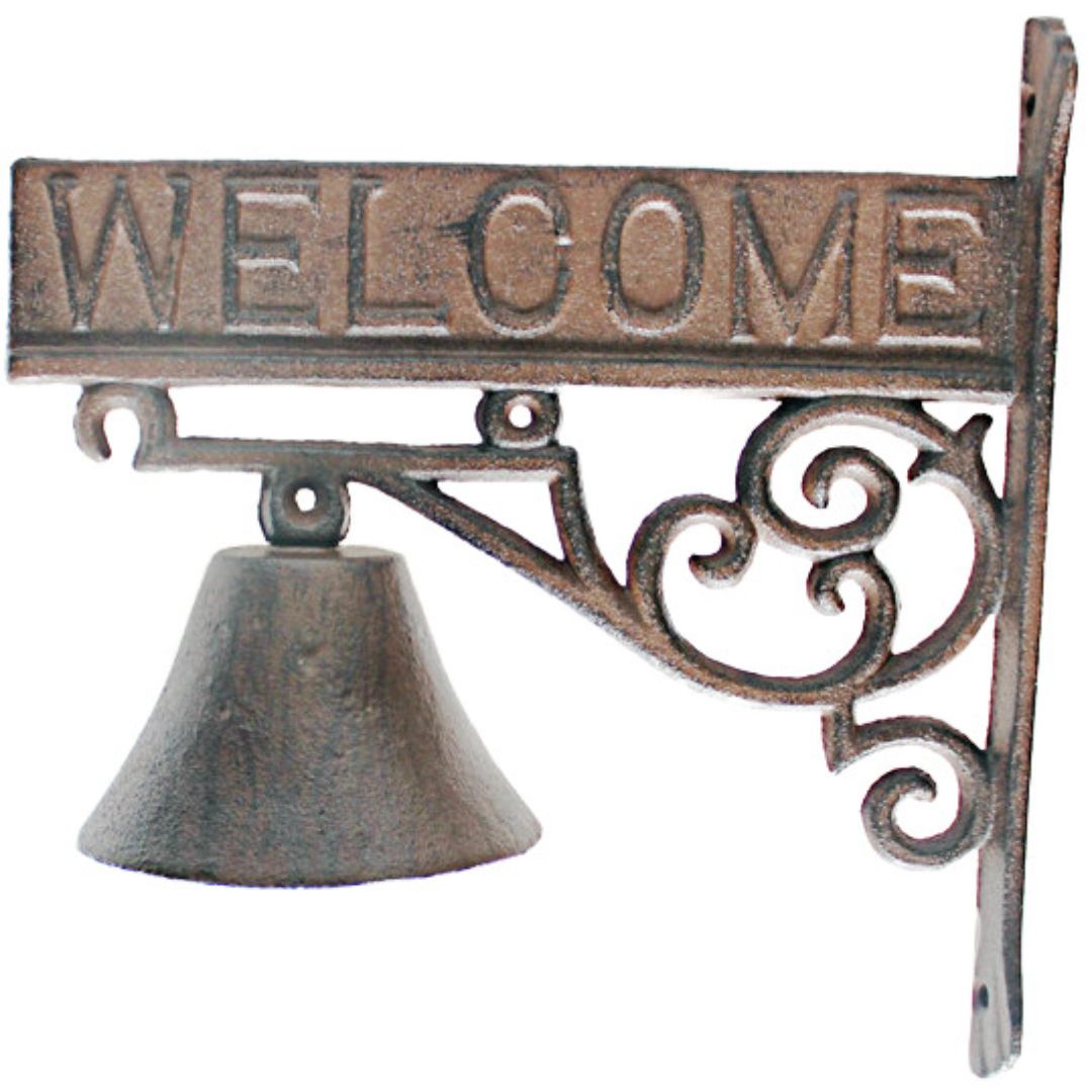 Welcome Door Bell Hanger - 10.5x22.5x23.5cm