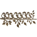 Birds On A Branch Wall Art 80x1x38cm 
