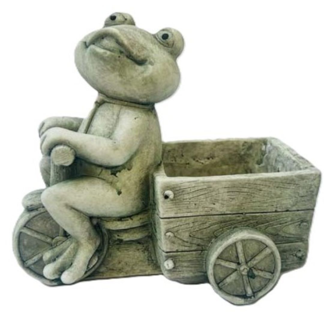 Frog Planter - 18.5x11x16.5cm