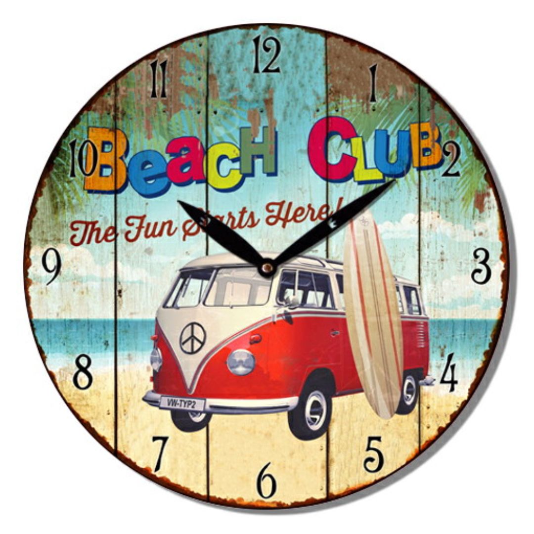 Beach Club Wall Clock 28.8cm