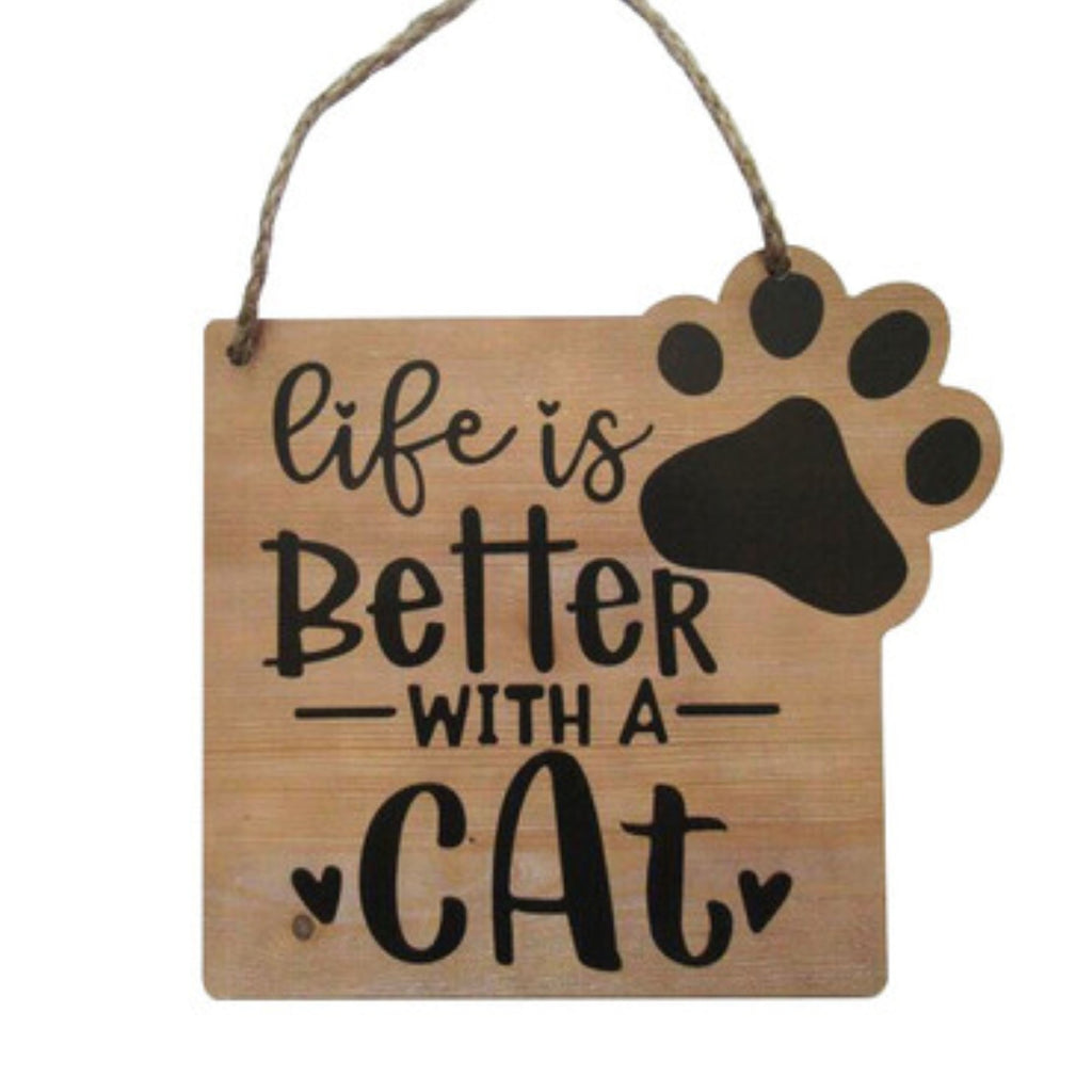 Cat Wall Hanging Mdf