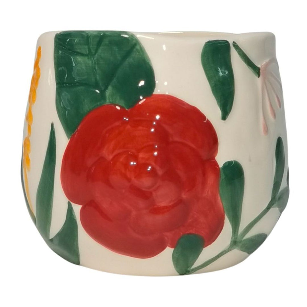 Urban Products Dahlia Floral Planter Colourful 11cm