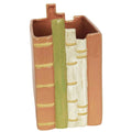 Aspen Book Planter Pink, Green & White 21cm