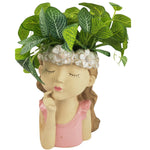 Load image into Gallery viewer, Bonnie Girl Planter Pink 26cm
