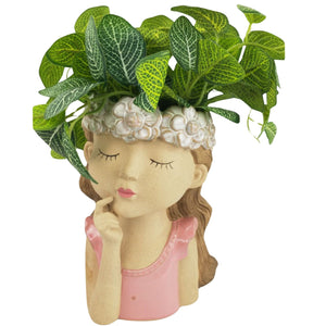 Bonnie Girl Planter Pink 26cm