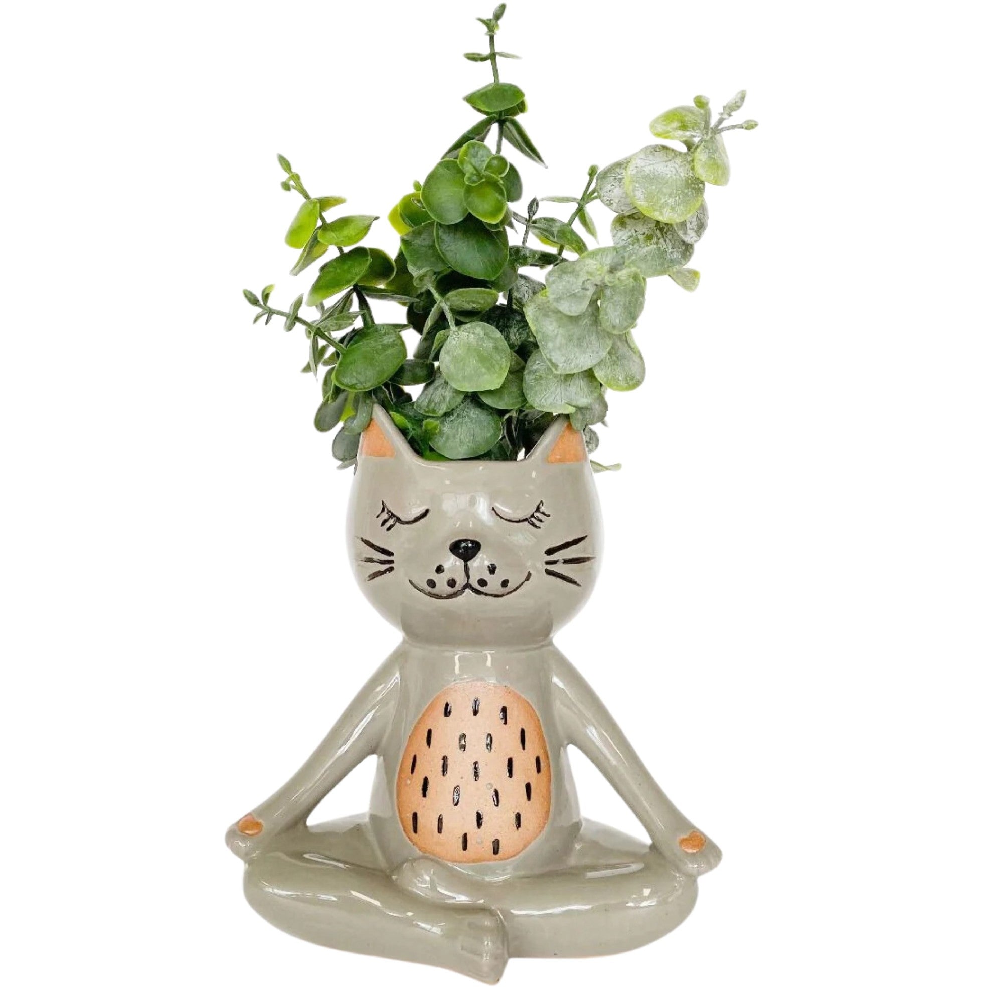 Quirky Kitty Vase 16cm