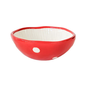 Urban Products Toadstool Bowl Red 15cm