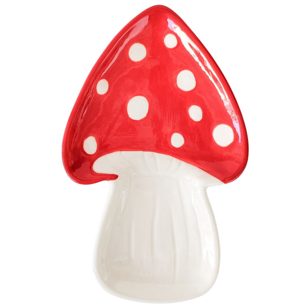 Urban Products Toadstool Plate Red 18cm