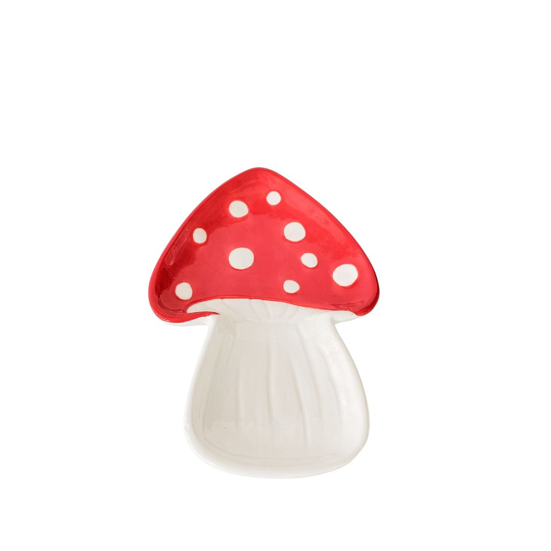 Urban Products Toadstool Plate Red 18cm