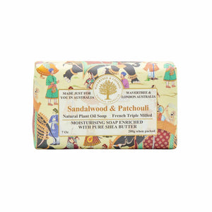 Wavertree & London Sandalwood & Patchouli Soap Bar 200g 