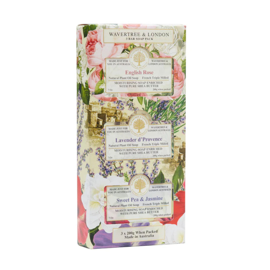 Wavertree & London Trio Pack Eng/lav/sweet Pea