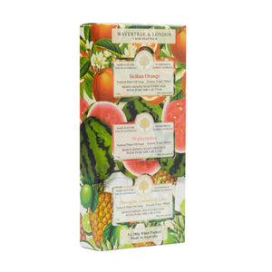 Wavertree & London Trio Pack Soap Orange, Watermelon, Pineapple Coconut &lime