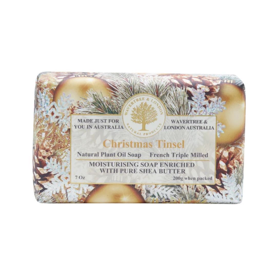 Wavertree & London Christmas Tinsel Soap