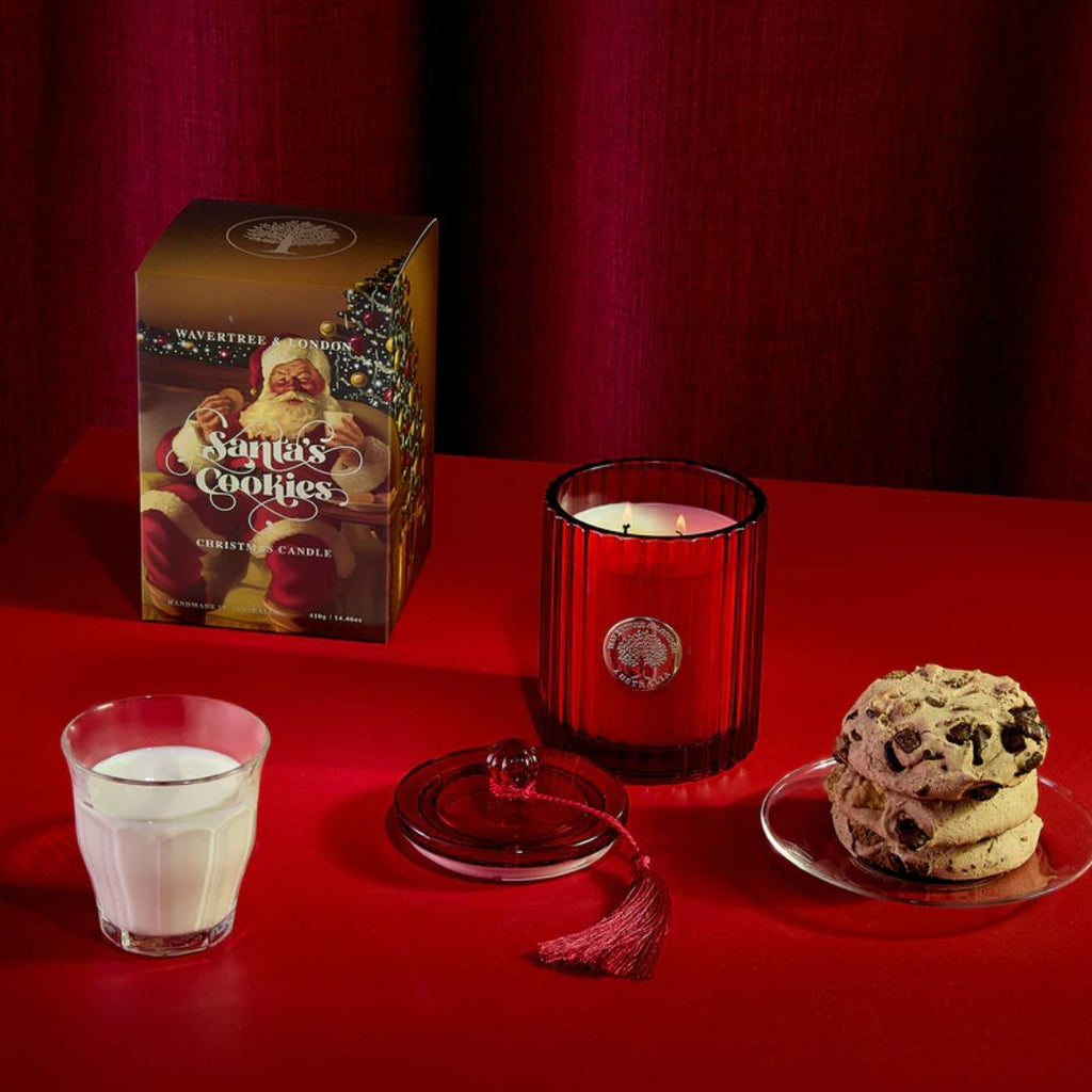 Wavertree & London Santas Cookie Candle 410g