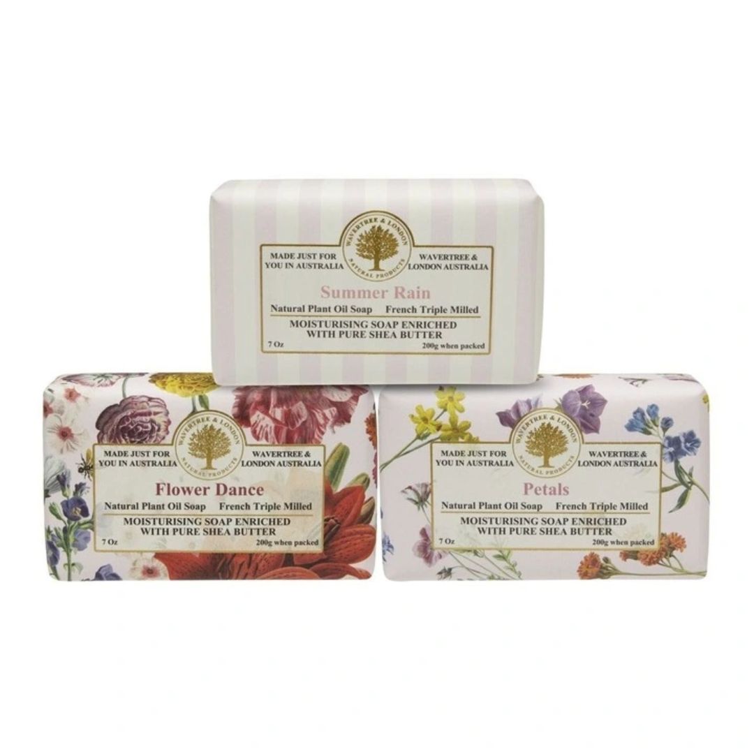 Wavertree & London Flower Dance Trio Soaps