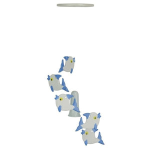 Ceramic Wind Chimes Dolphins 10x40x10cm