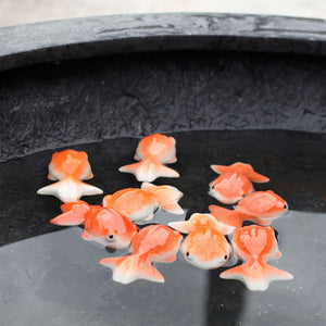 Floating Orange Gold Fish 5x3x7cm