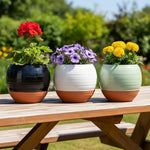 Load image into Gallery viewer, Ball Shape Pot 15x17x15cm

