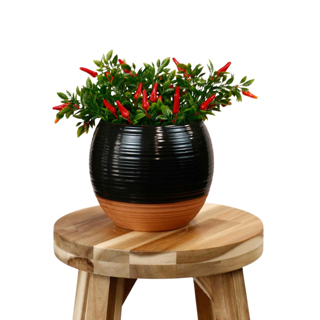 Ball Shape Pot 15x17x15cm