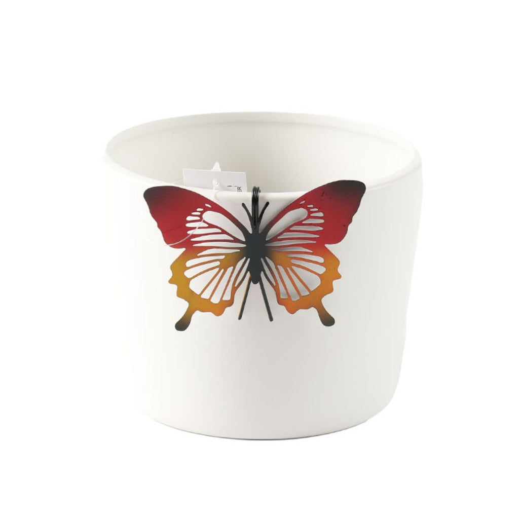 Butterfly Pot Hanger Red 10x7x12cm