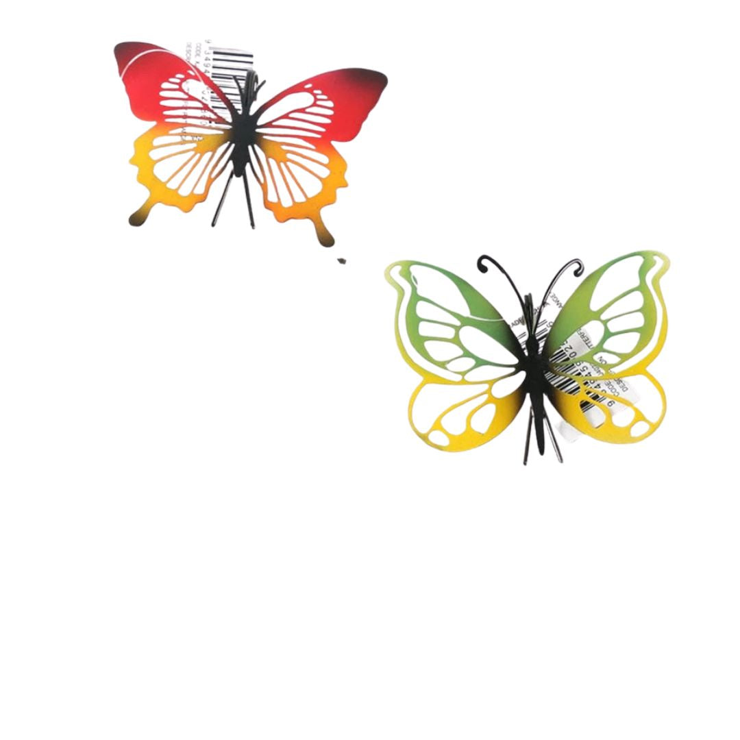 Butterfly Pot Hanger Red 10x7x12cm