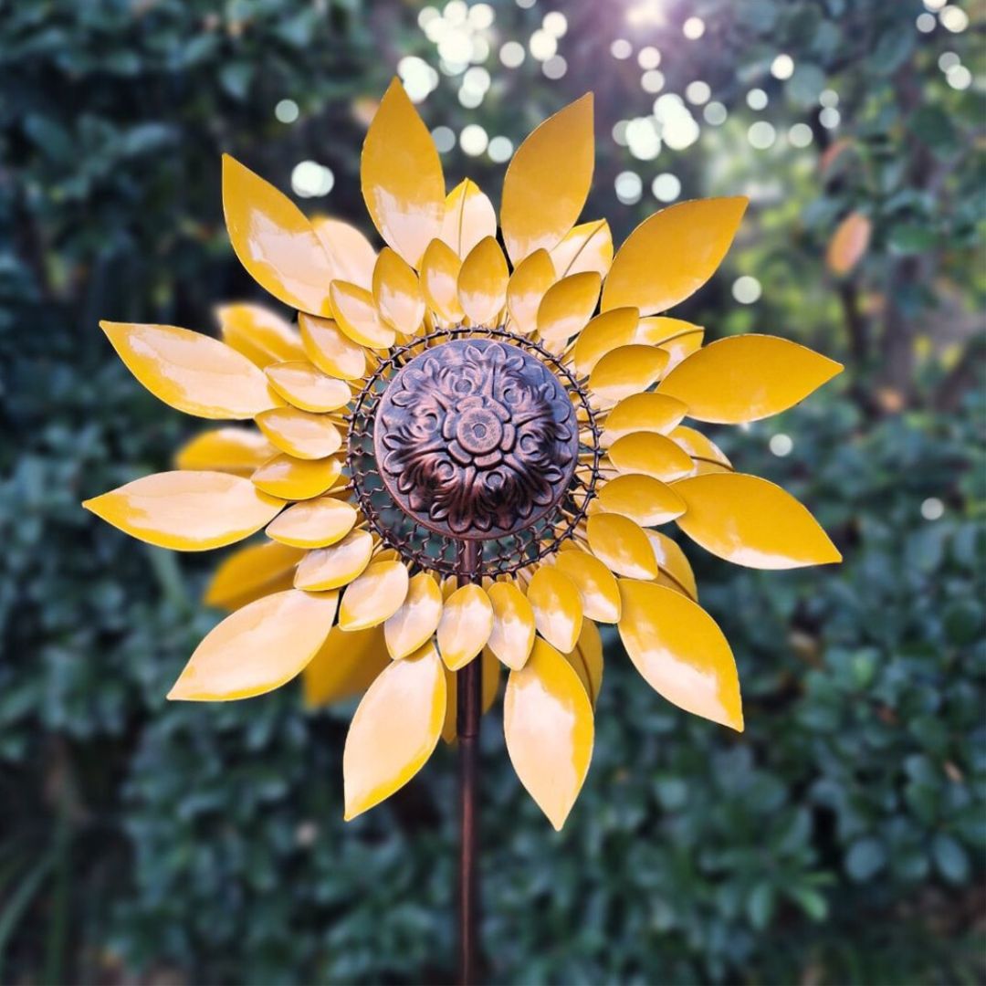 Sunflower Windspinner