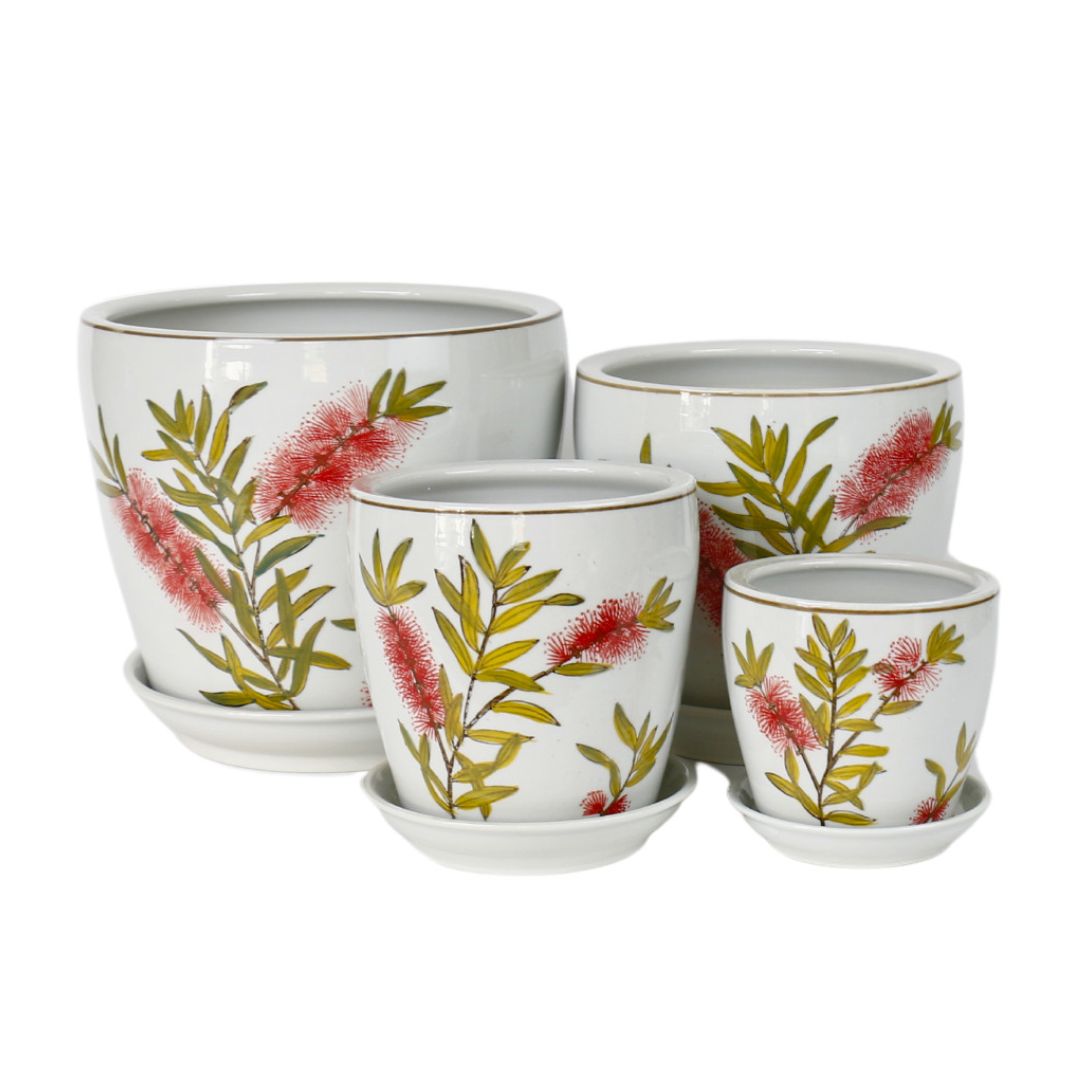 Bottle Brush Pot [sz:large Clr:bottle Brush]