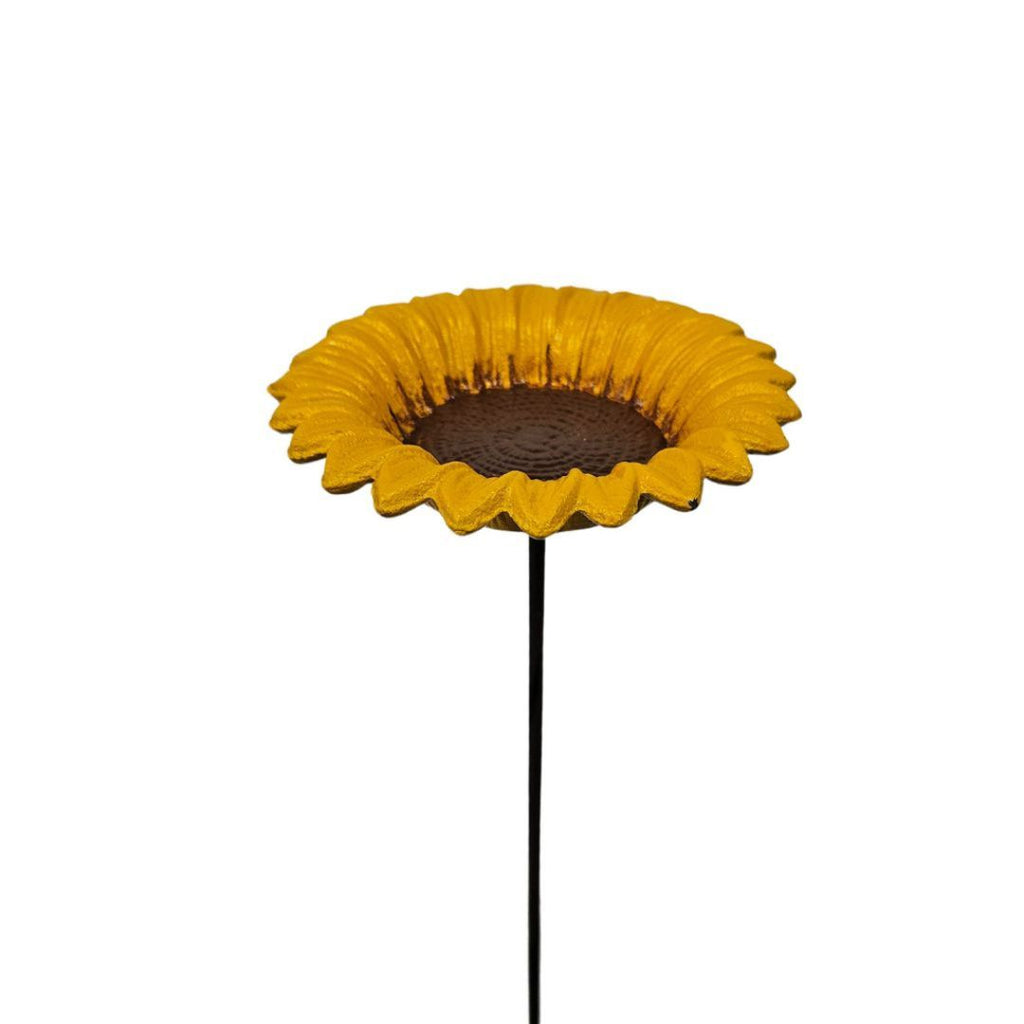 Bronrob Cast Iron Sunflower 13.50x74.00x13.50cm