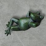 Load image into Gallery viewer, Frog Cast Iron Yoga Sunning Large 21.3x4.5x8.5cm
