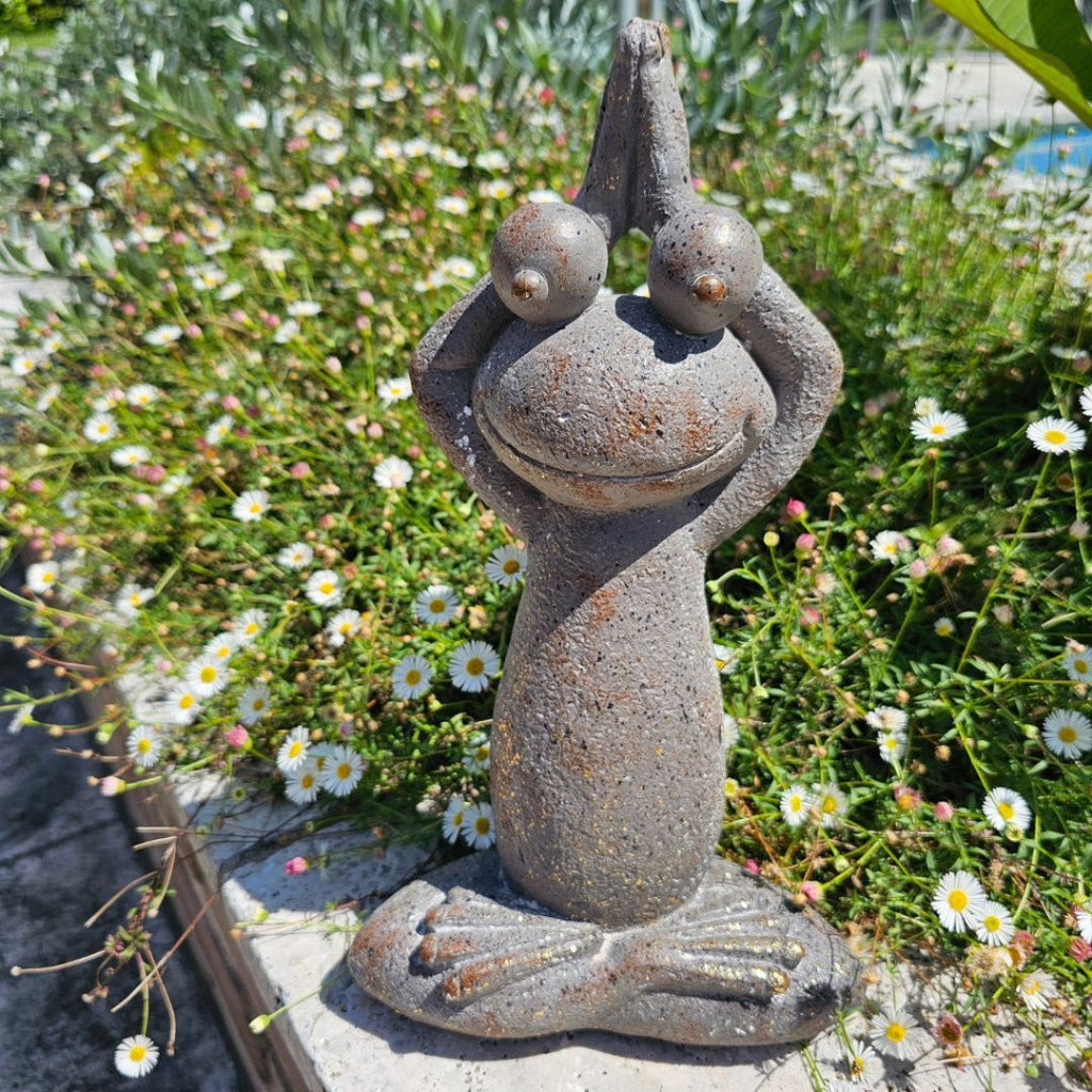 Frog Stretching Yoga 17x30.5x9cm
